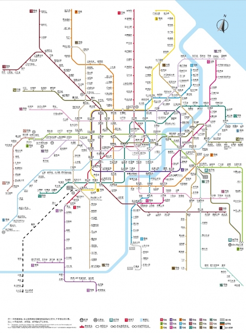 上海地铁10号线最新线路图