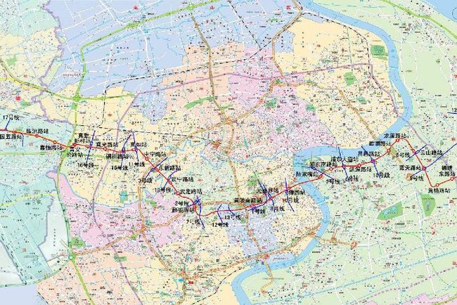 上海地铁14号线最新线路图